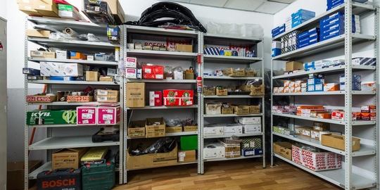 сборка архивных стеллажей stillage.pro